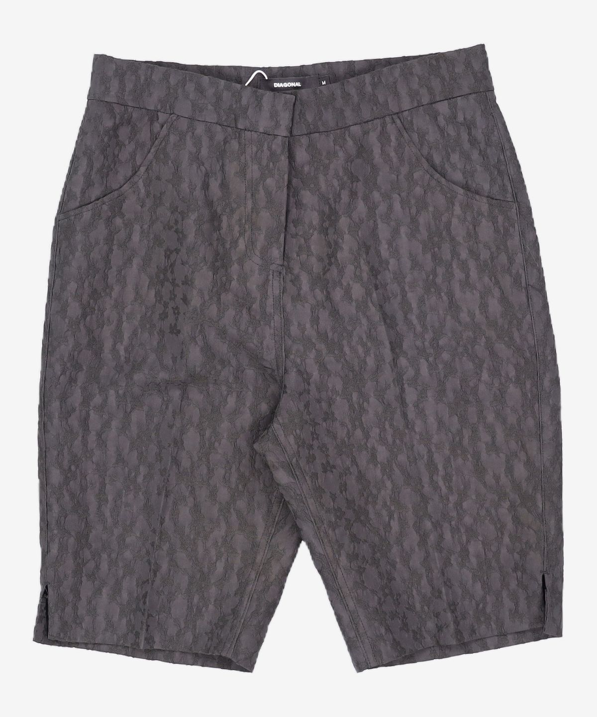 다이애그널(DIAGONAL) FLOWER JACQUARD SHORTS (black) M