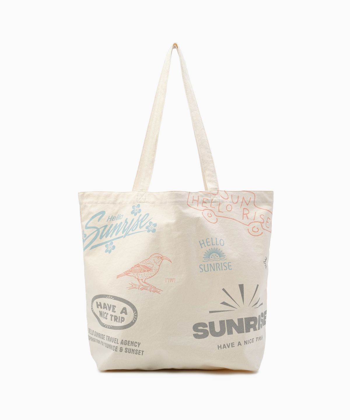 헬로 선라이즈(HELLO SUNRISE) HS Graphic Tote Bag_Ivory