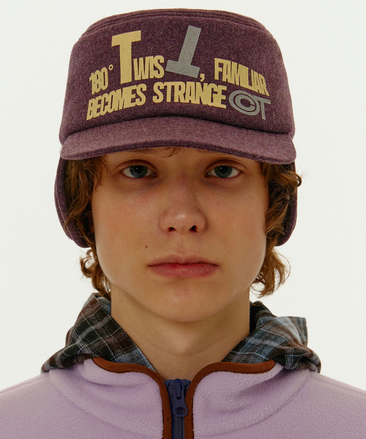 테켓(TEKET) Twist Pillbox Trooper Cap Purple