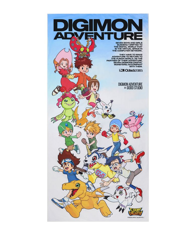 [디지몬 어드벤처] Digimon Adventure Beach Towel