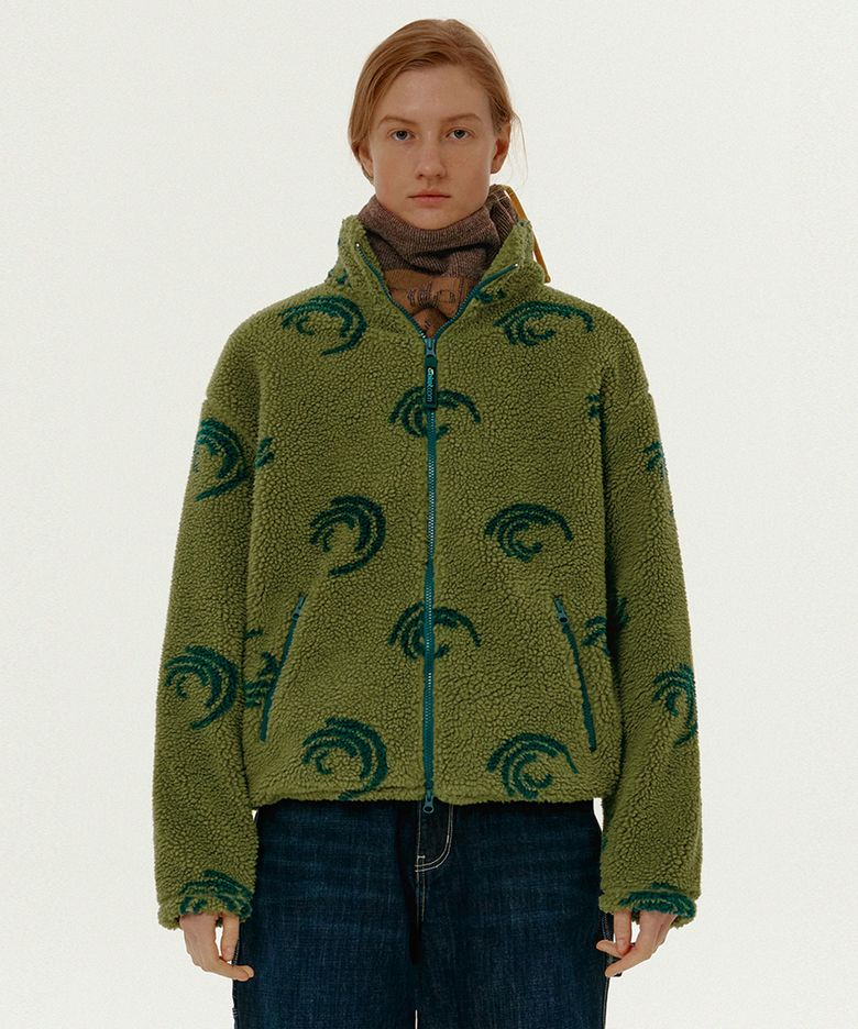 Sequence Sherpa Jacket Light Green
