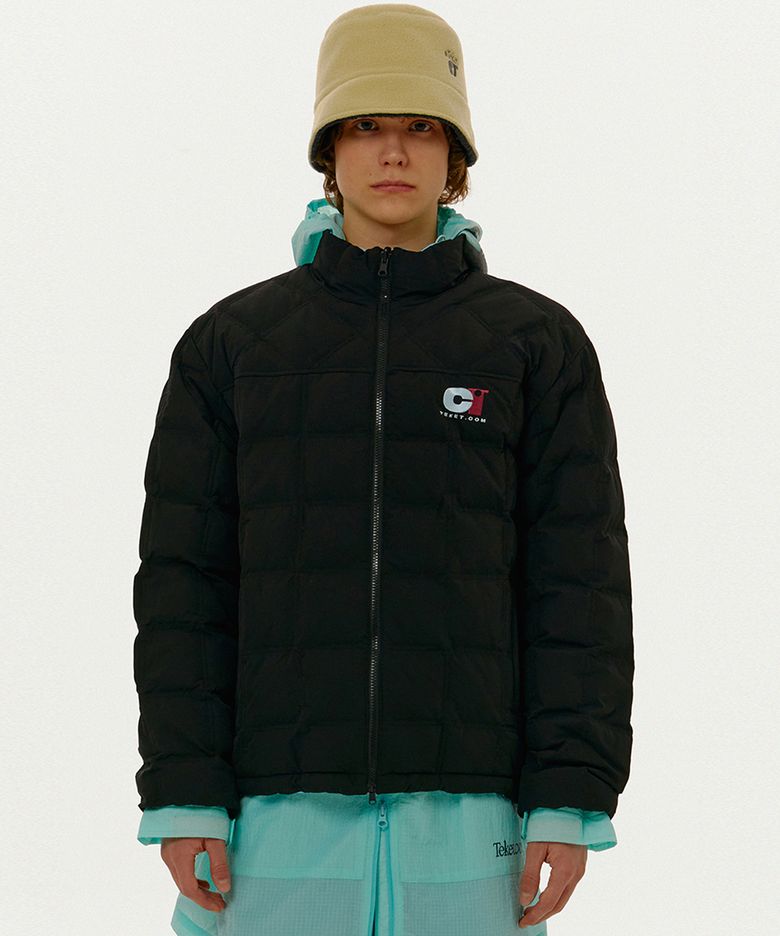 Blink Reversible Down Jacket Black