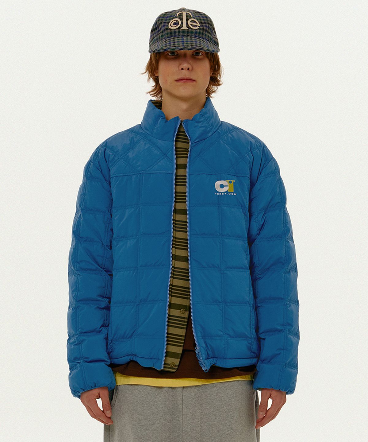 테켓(TEKET) Blink Reversible Down Jacket Blue