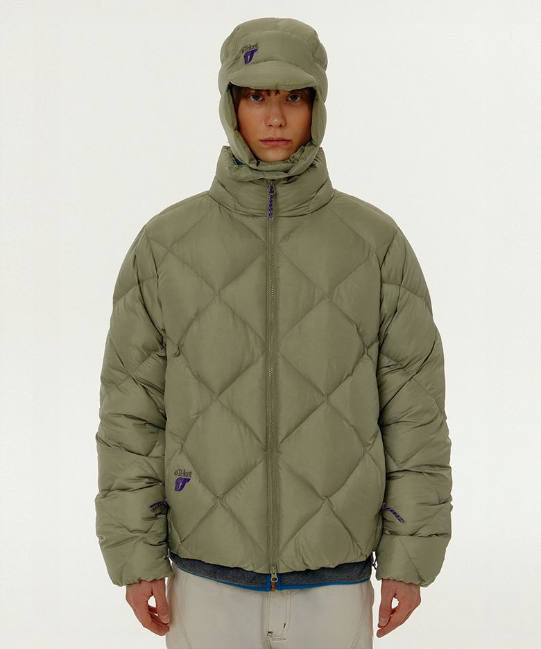 Incur Puffer Down Jacket Khaki