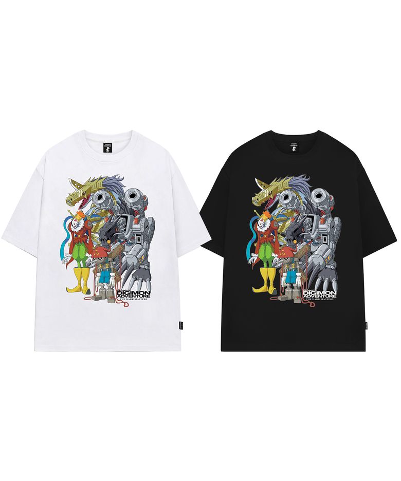 [디지몬 어드벤처] The Dark Masters Overfit T-shirt - 2COLOR