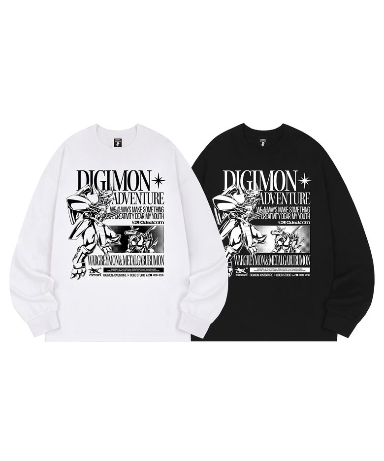 [디지몬 어드벤처] Mega Stage Digimon Long Sleeve - 2COLOR