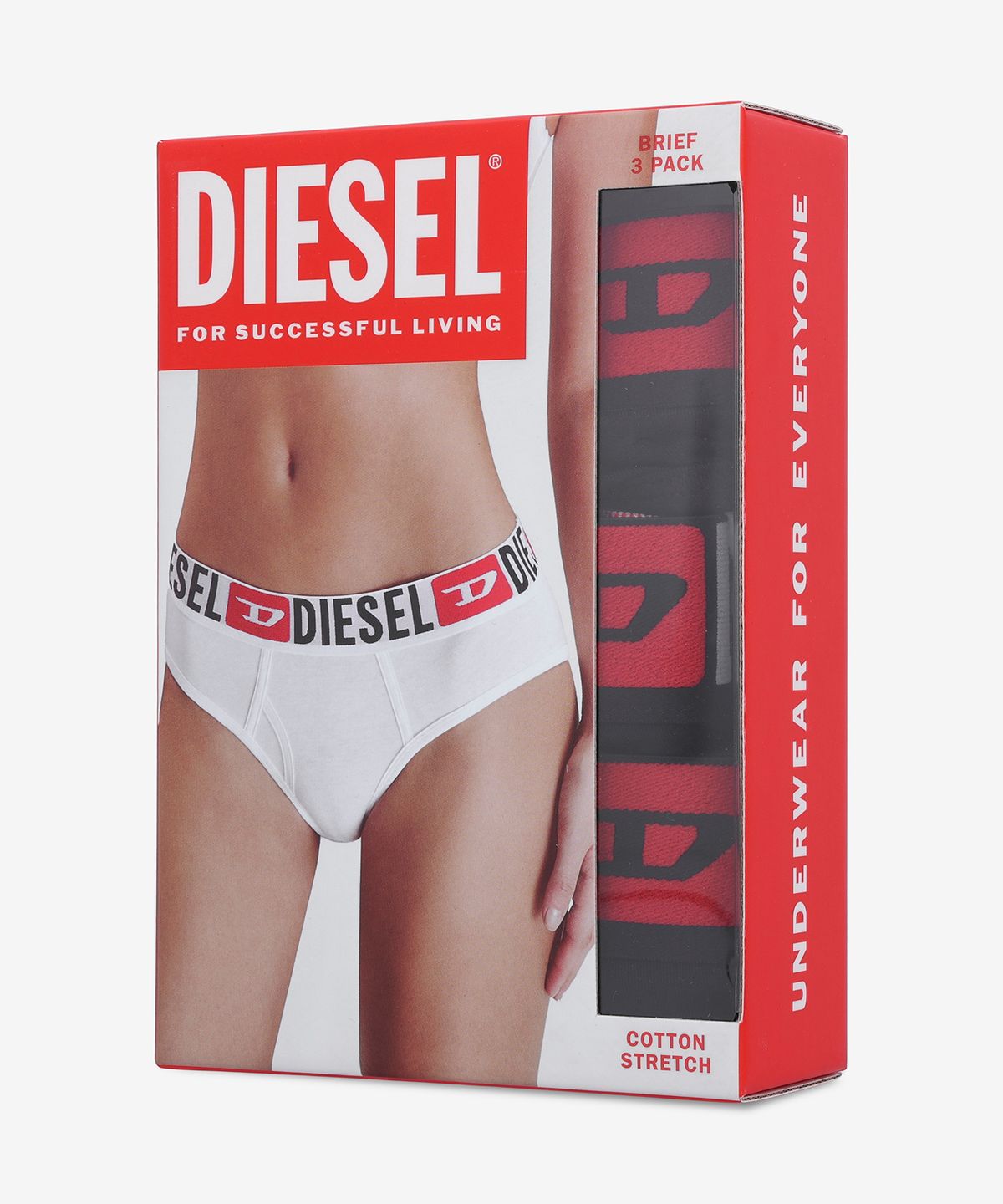 디젤(DIESEL) OXY-D-코어 3팩 드로즈 - 블랙 / A175190NJAPE4101