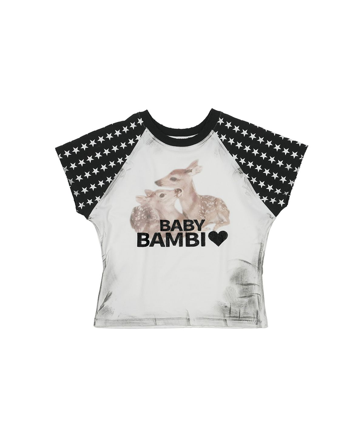 그레일즈(GRAILZ) BABY BAMBI RAGLAN T-SHIRT [WHITE]