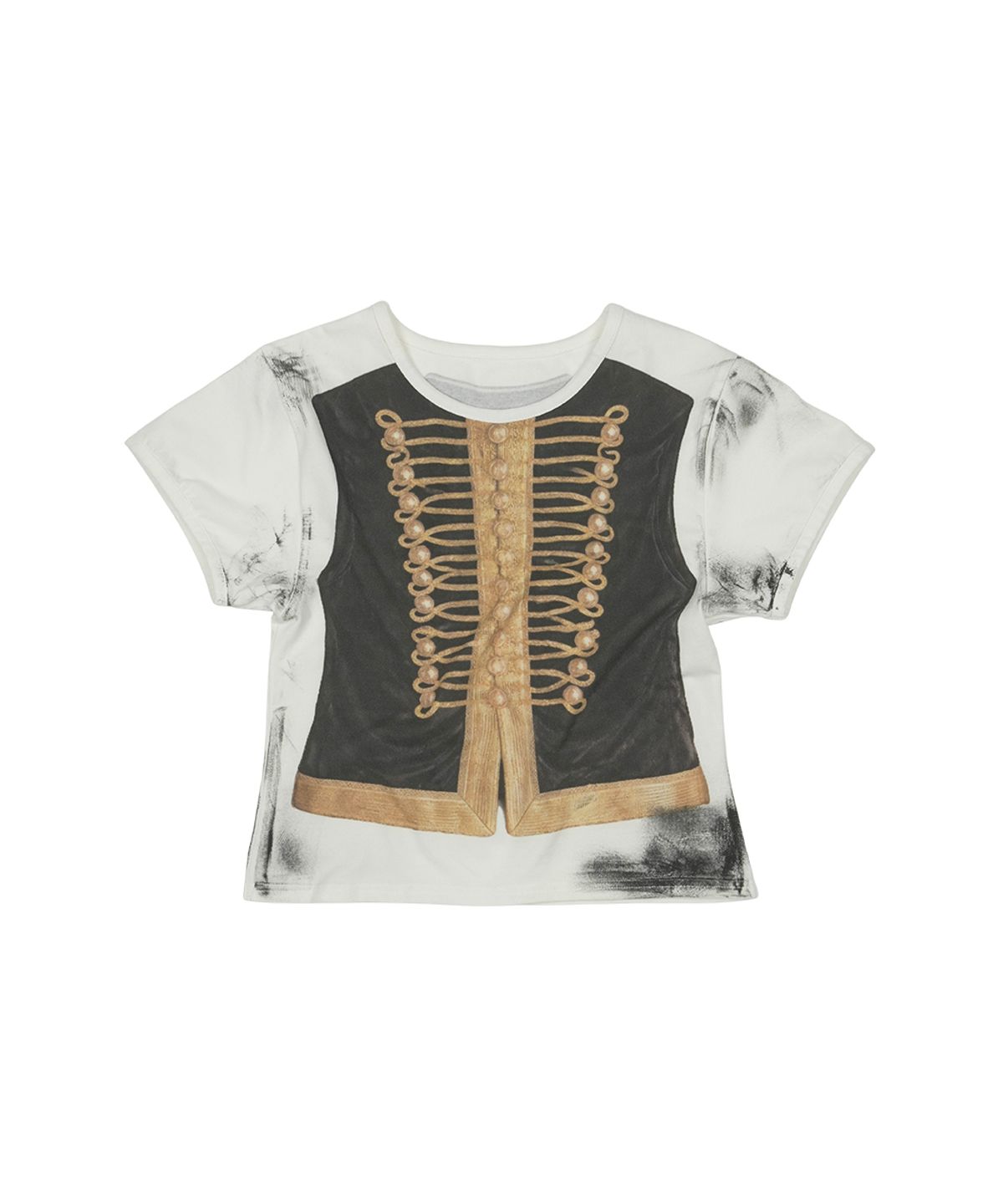 그레일즈(GRAILZ) NAPOLEON ILLUSION T-SHIRT [WHITE]