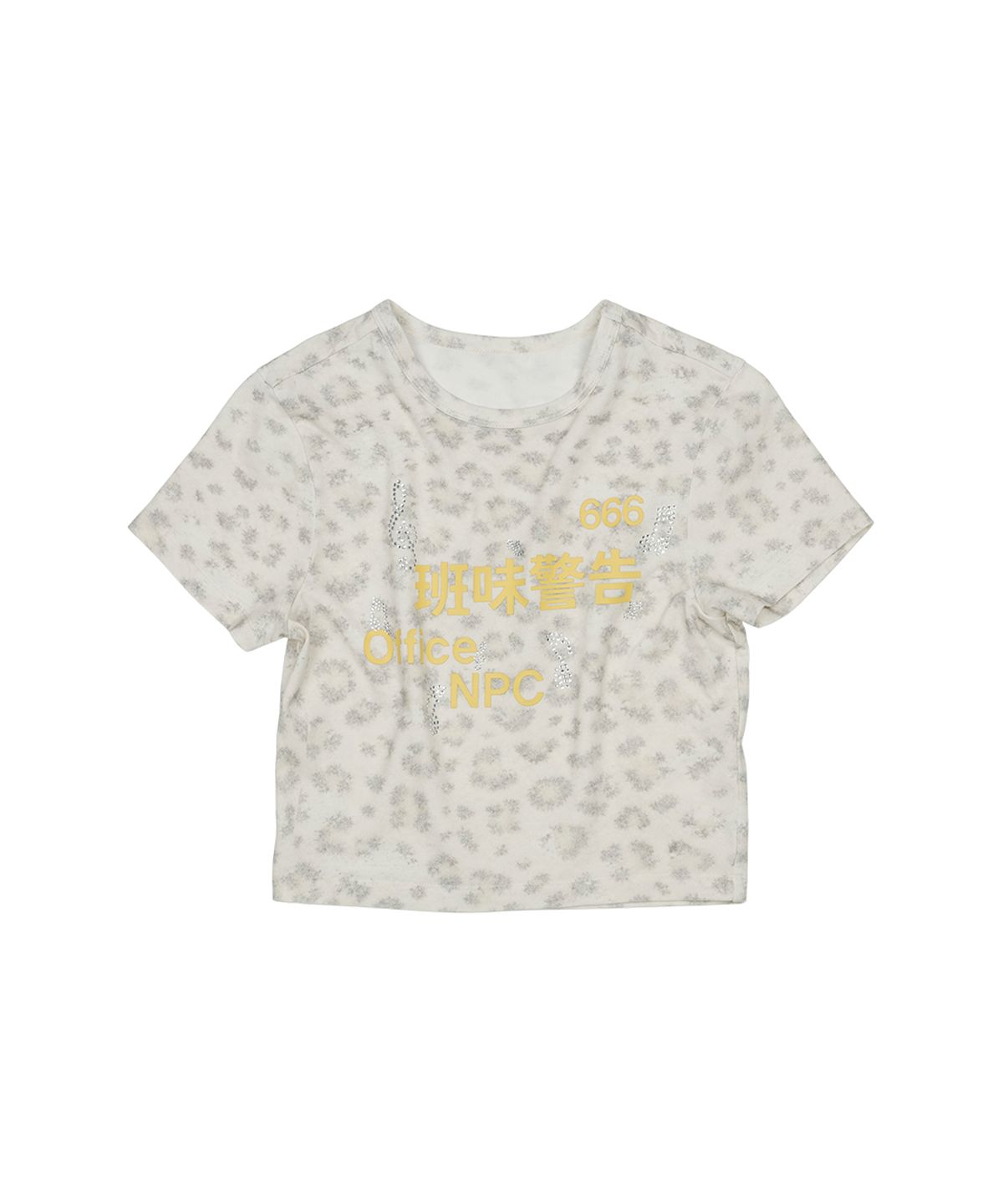 그레일즈(GRAILZ) OFFICE NPC LEOPARD  T-SHIRT [LEOPARD]