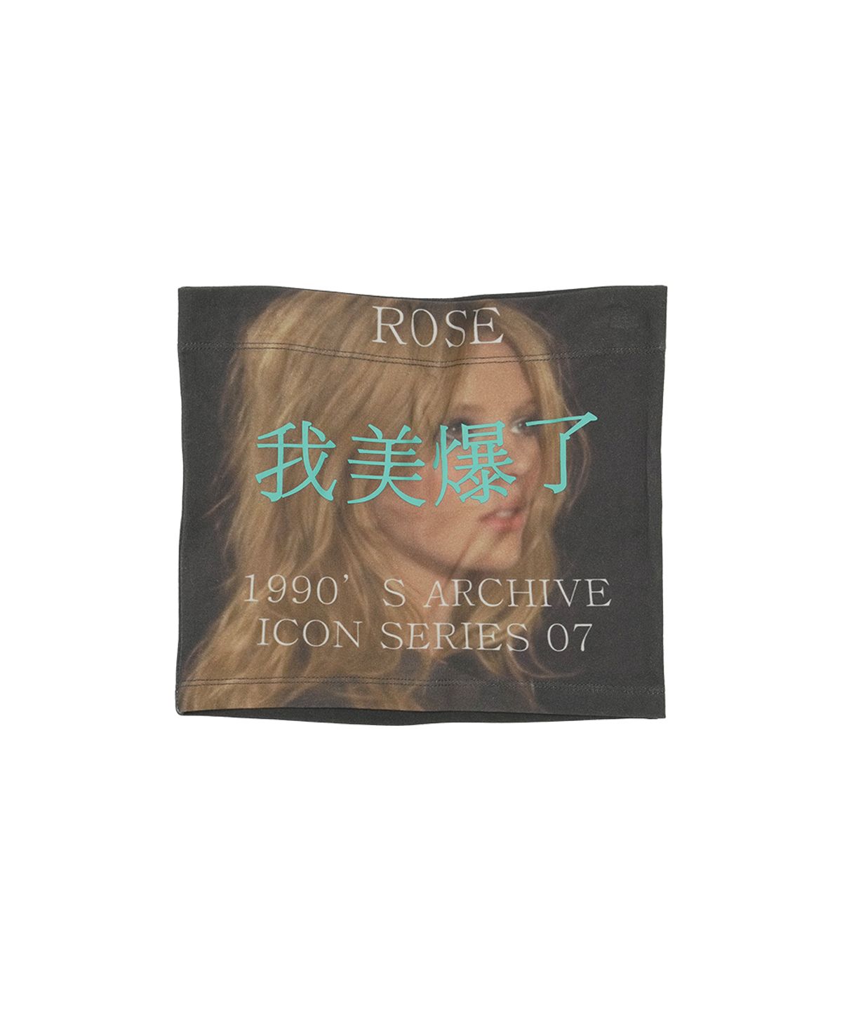 그레일즈(GRAILZ) 90S ARCHIVE TUBE TOP [BLACK]