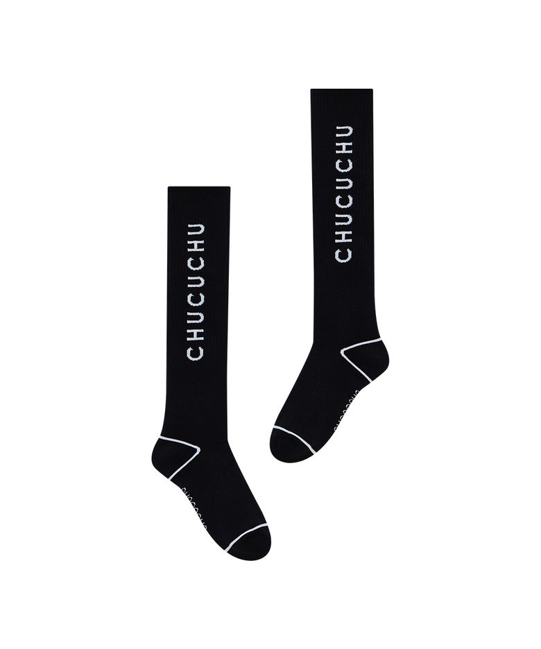 로고 크루 니삭스 (BLACK) CBFSS-NSC001W