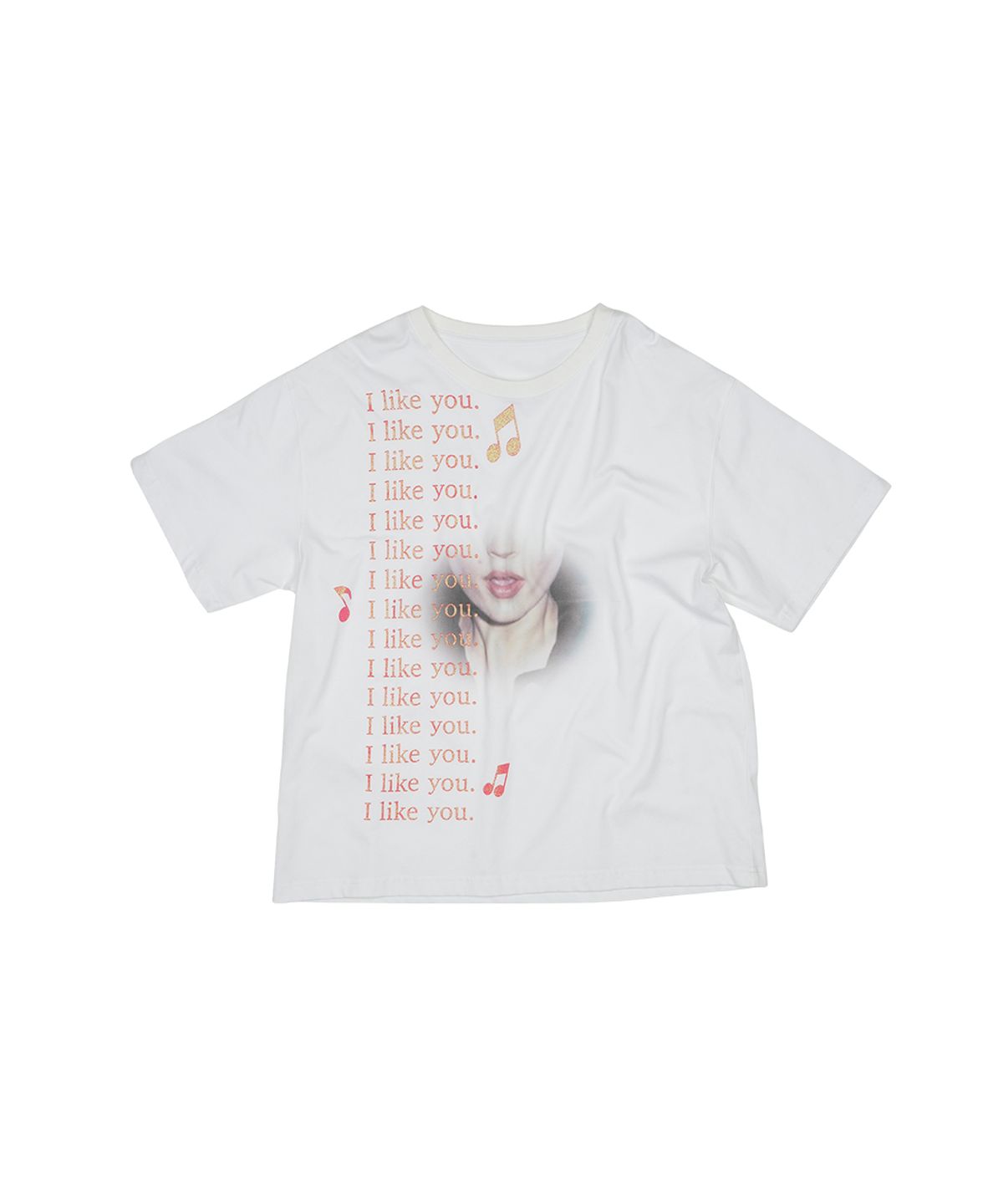 그레일즈(GRAILZ) I LIKE YOU GRAPHIC T-SHIRT [WHITE]