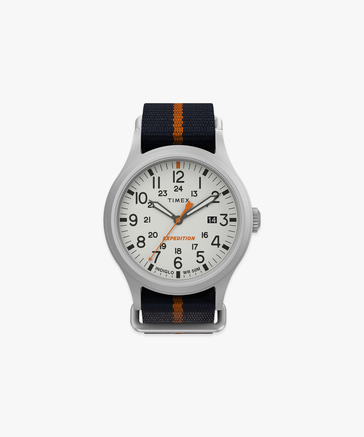 타이맥스(TIMEX) 익스페디션 시에라 인디글로 패브릭 야광시계 40mm
