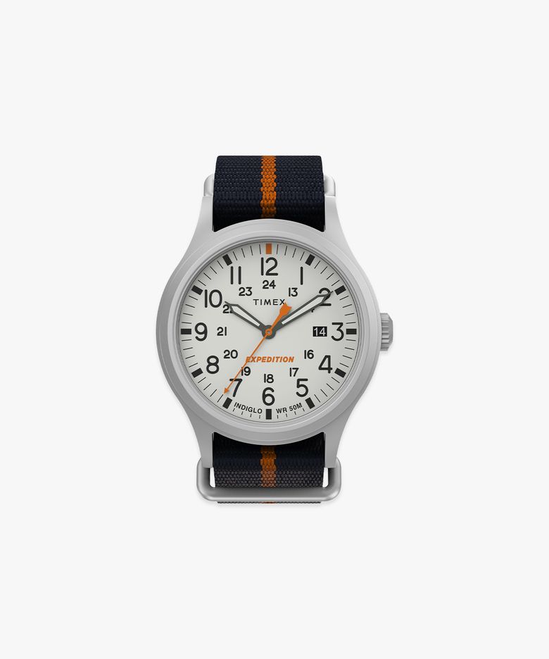 익스페디션 시에라 인디글로 패브릭 야광시계 40mm