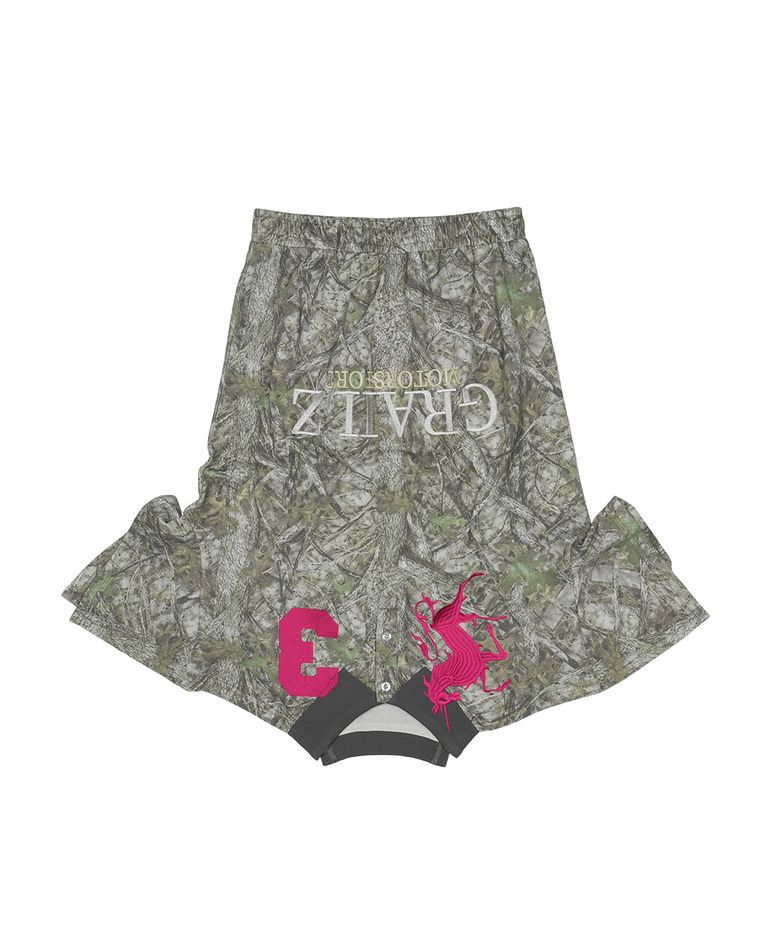 UPSIDE DOWN PK T-SHIRT SKIRT [REAL TREE]