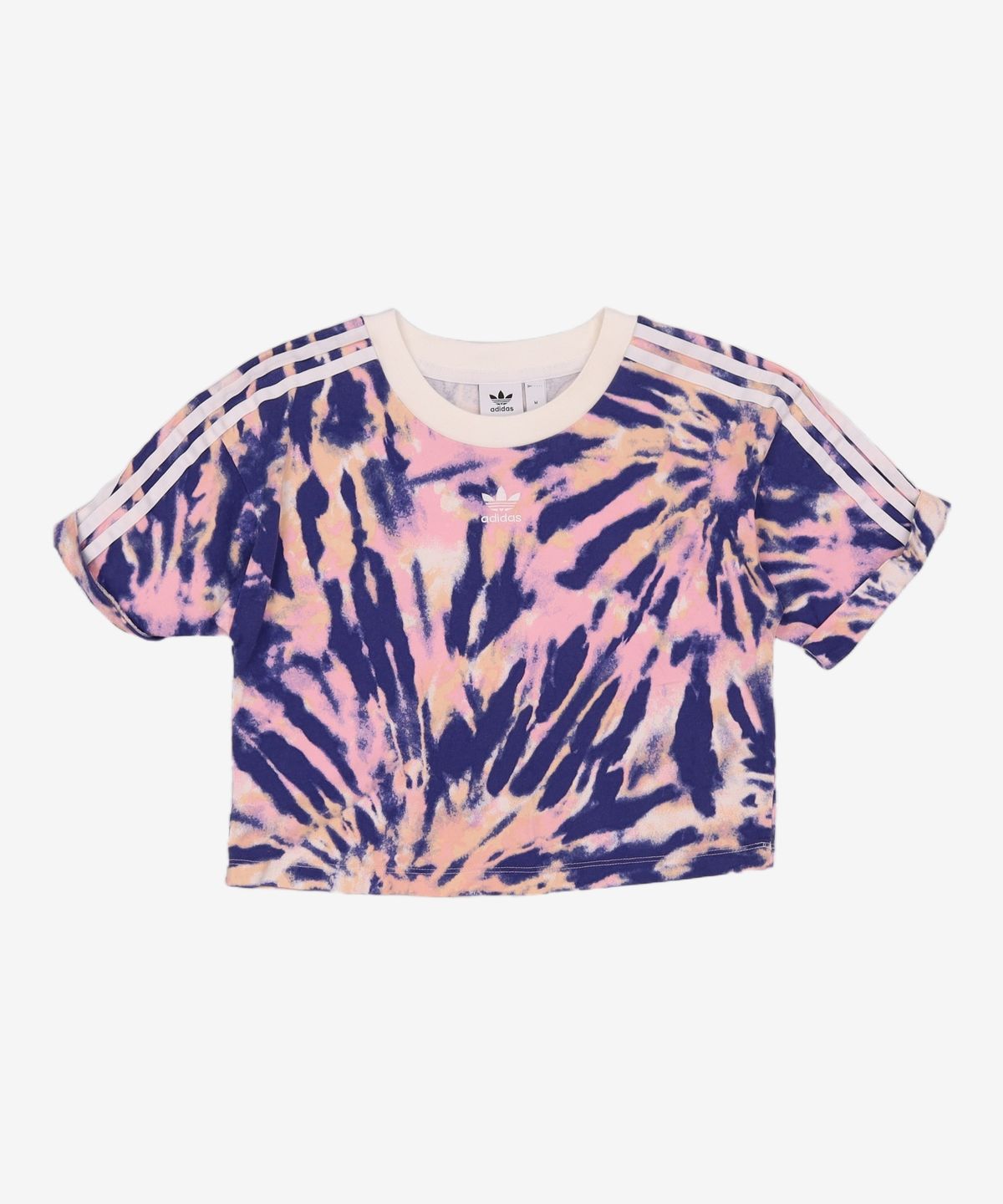 아디다스(ADIDAS) 크롭 탑 - 네이비 / GL6360 M
