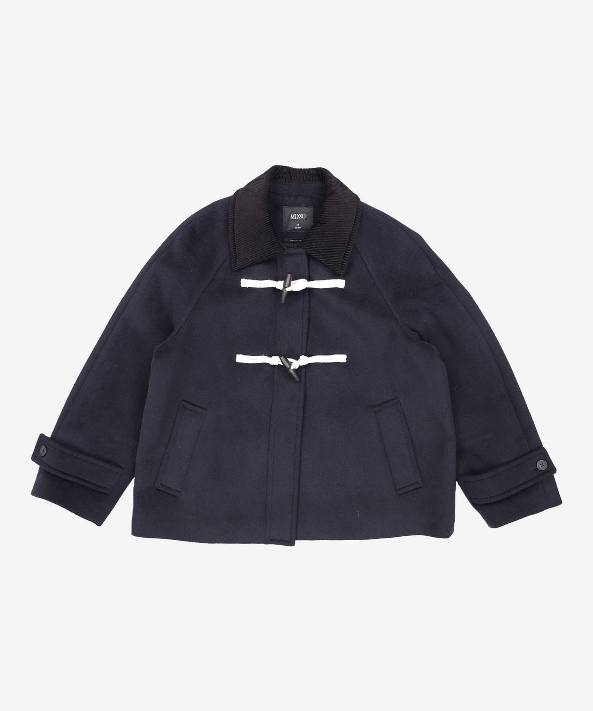 미쏘(MIXXO) 울 블렌디드 더플 숏 코트_MIWJHFV04C M