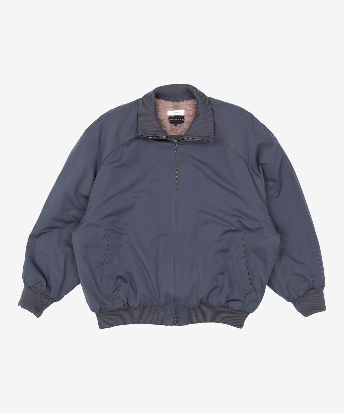 아모멘토(AMOMENTO) OVERSIZE REVERSIBLE SHEARLING JUMPER L