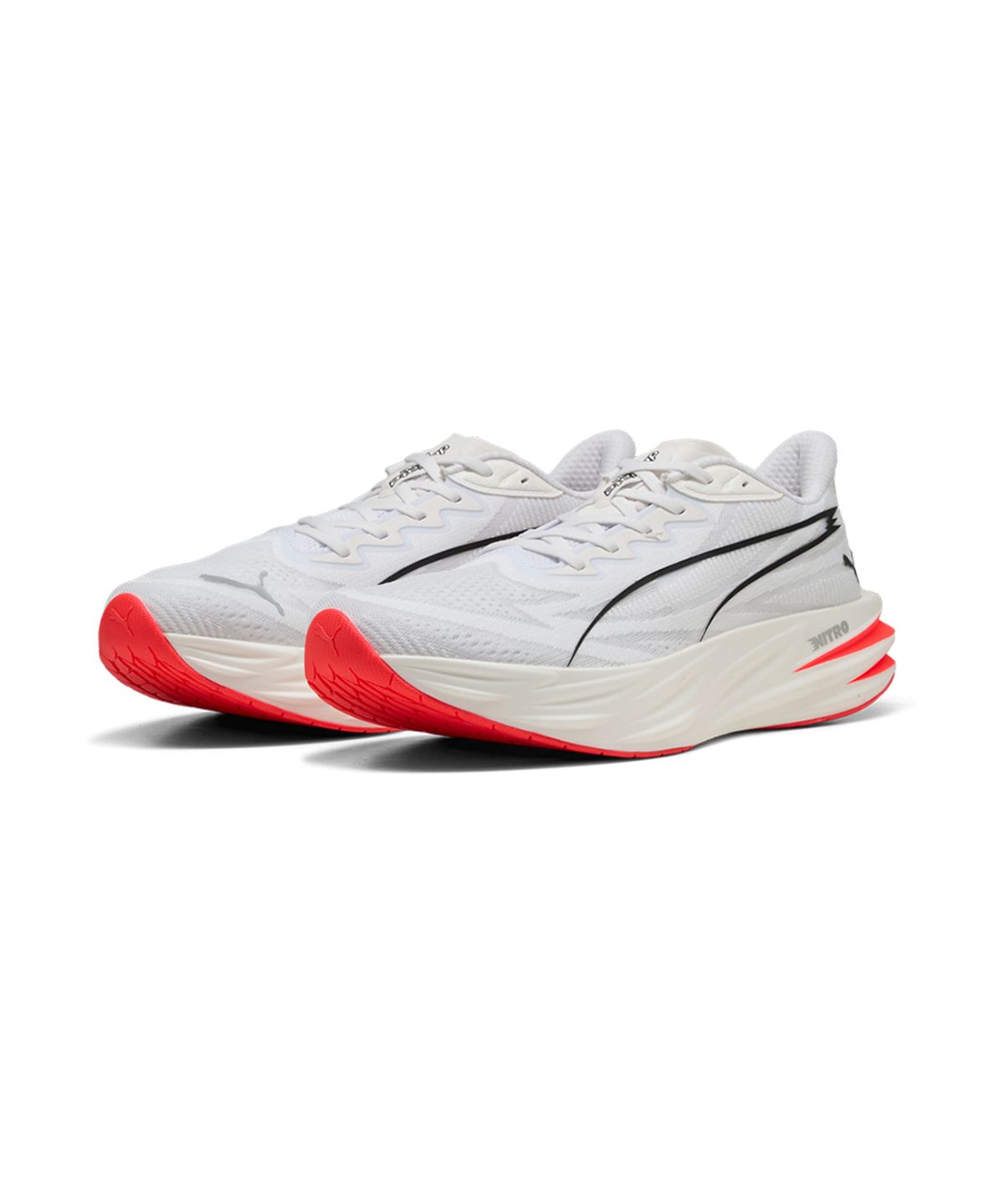푸마(PUMA) 디비에이트 퓨어 나이트로 - 화이트:울트라 레드 / 313904-06