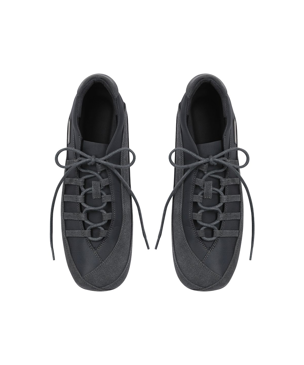 미세키서울(MISEKI SEOUL) Double strap sneakers CHARCOAL