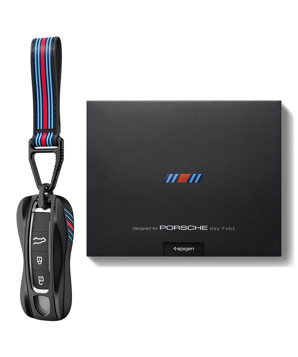 슈피겐(SPIGEN) 포르쉐 키팝 케이스 차 키케이스 키링 키홀더 커버 PK100