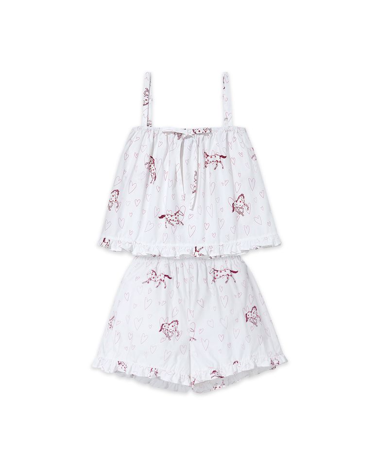 Sketch Sequence Pajama Set 스케치 시퀀스 프릴 파자마세트