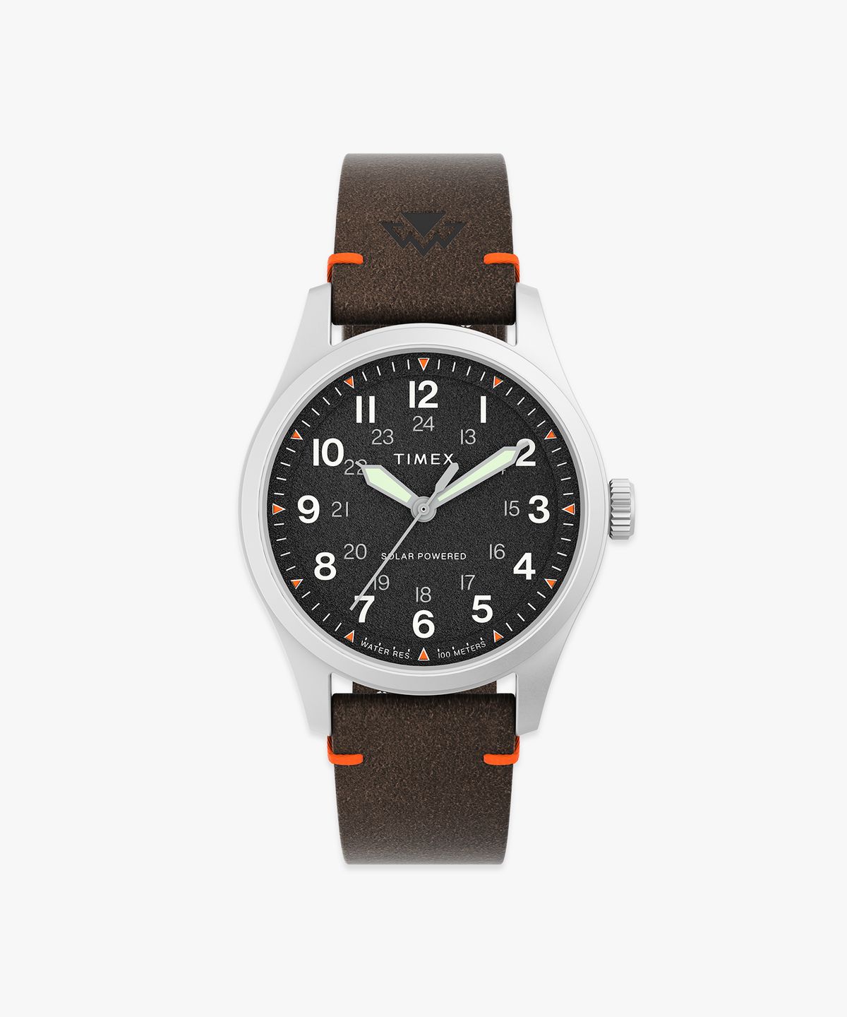 타이맥스(TIMEX) 익스페디션 솔라파워 친환경 레더 필드시계 36mm