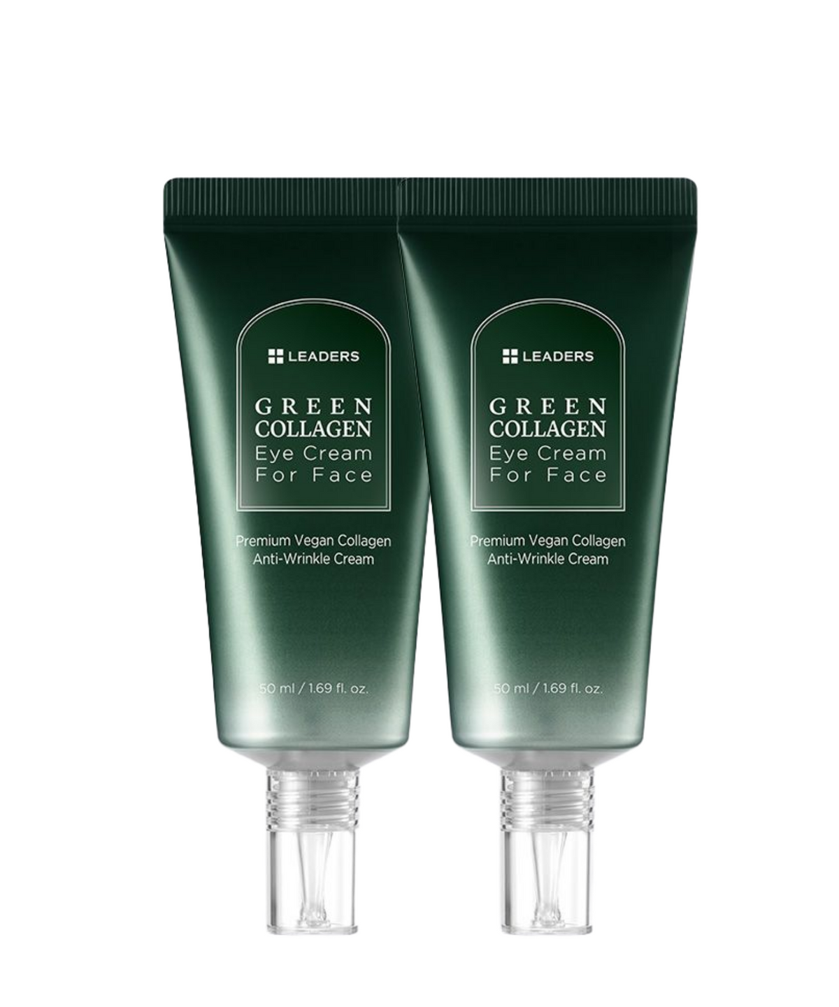 리더스코스메틱(LEADERS COSMETICS) 리더스 그린 콜라겐 아이크림 포 페이스 스페셜 에디션 50ml 2개