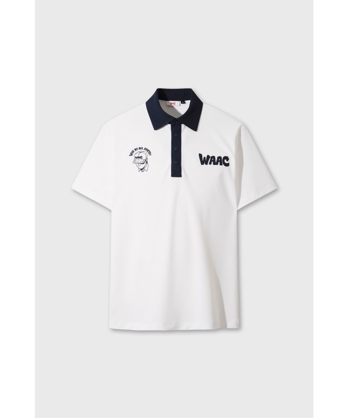 왁(WAAC) [WAAC X ERIC] Men Symbol Polo WMTCM26541WHX