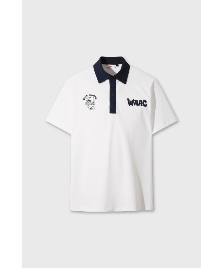 [WAAC X ERIC] Men Symbol Polo WMTCM26541WHX