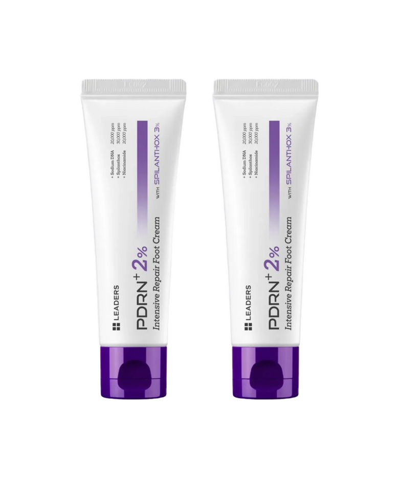 리더스 PDRN+ 2% 인텐시브 리페어 풋크림 50g 2개