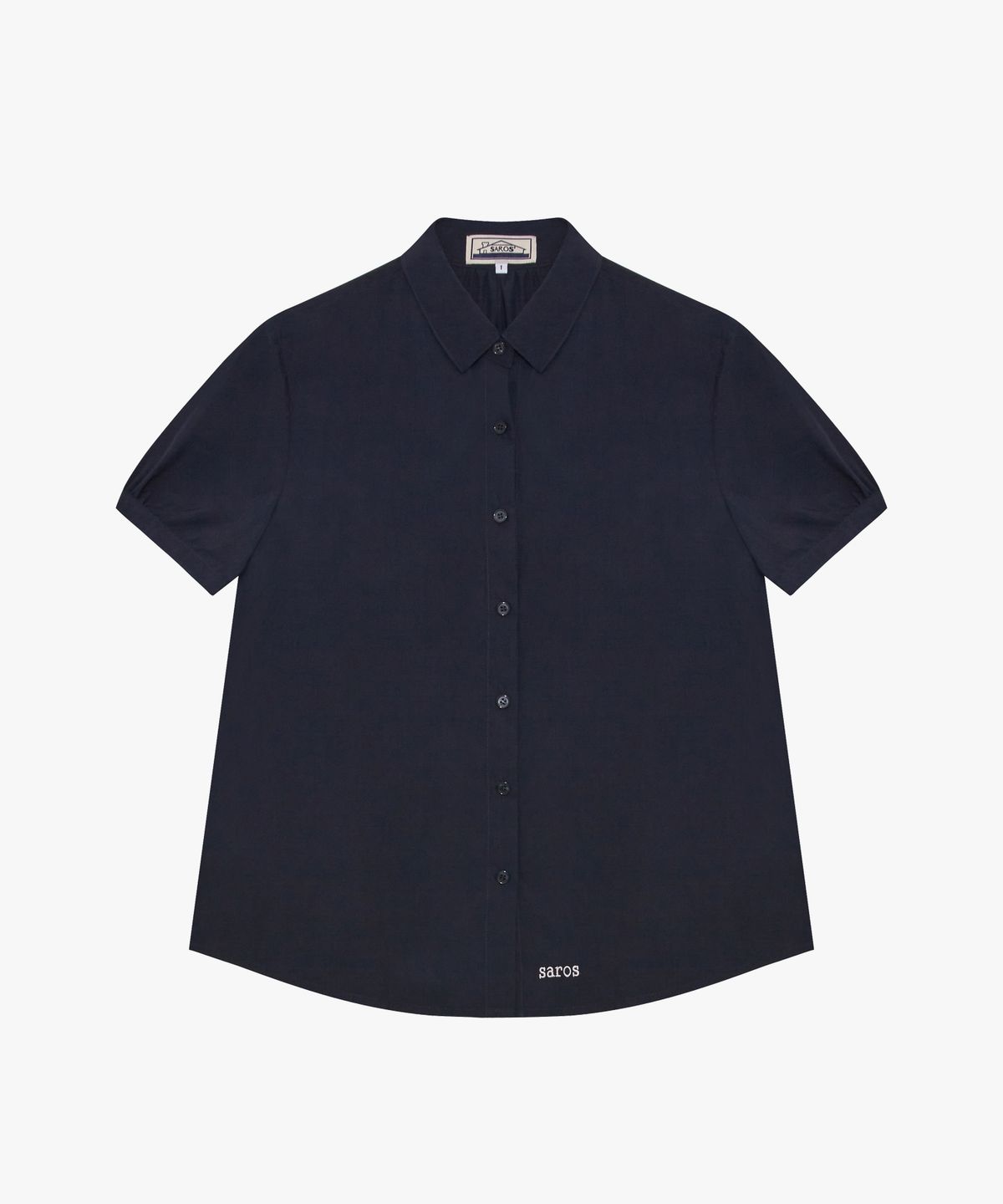 사로스(saros) Saros Basic Shirts - Navy(1)
