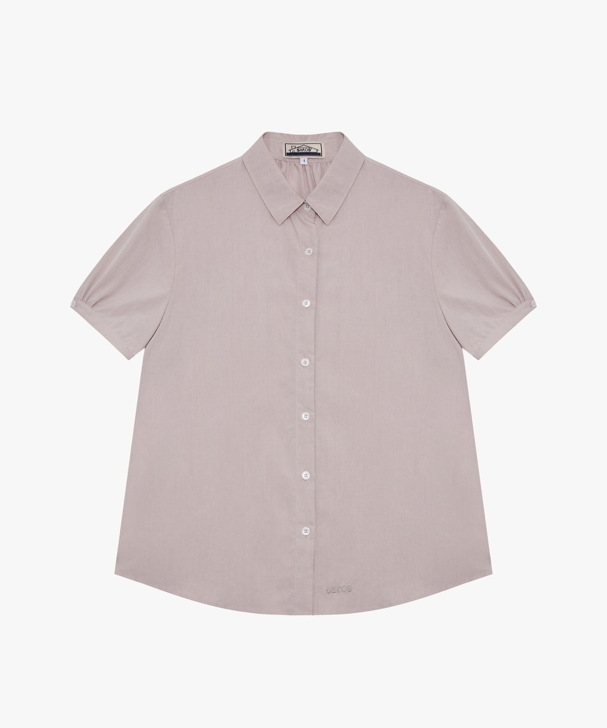 사로스(saros) Saros Basic Shirts - Gray Pink(1)