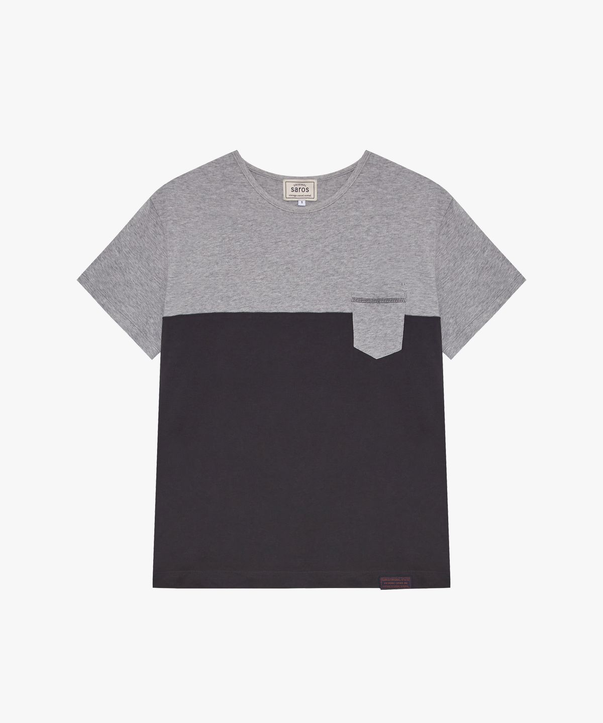 사로스(saros) Saros Half Pocket T -Shirt - Gray(1)