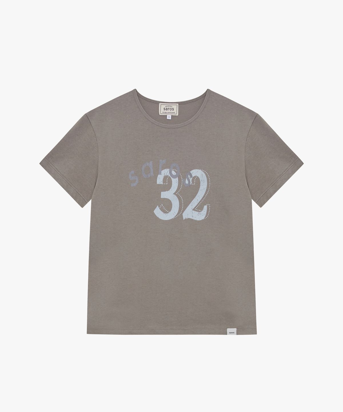 사로스(saros) Saros 32 T-Shirt - Khaki Brown(1)