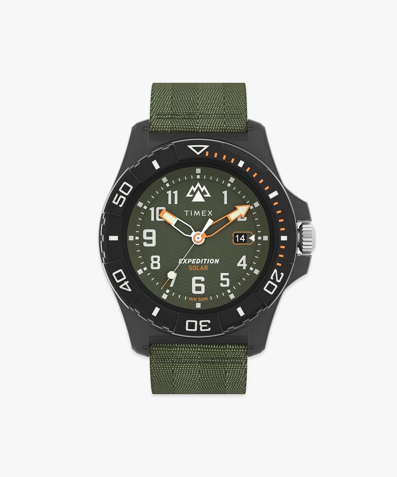 익스페디션 프리다이브 오션 태양광 충전 남성시계 46mm