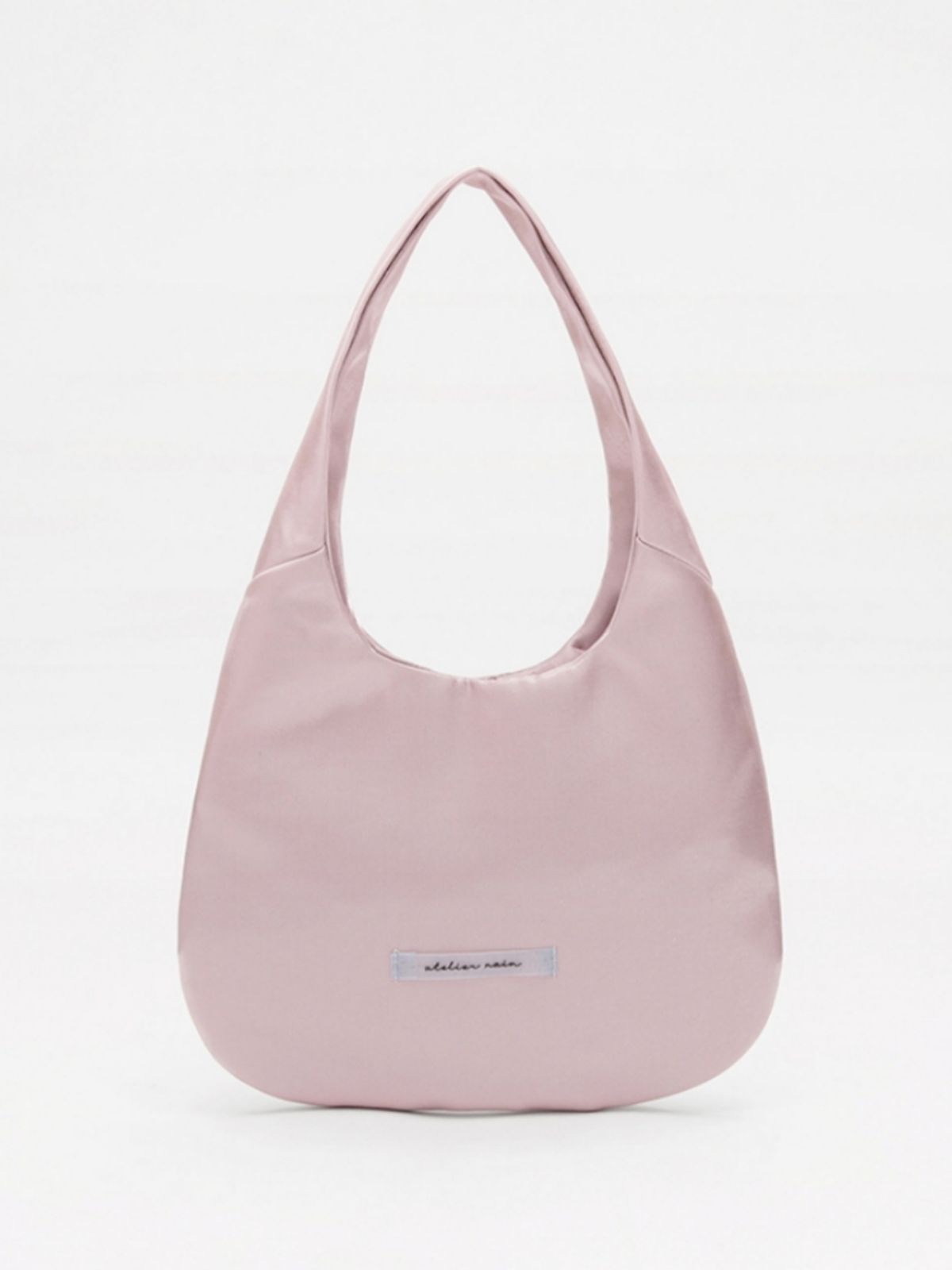 아틀리에 나인(ATELIER NAIN) SATIN ROUND SHOULDER BAG MINI (B-2477)