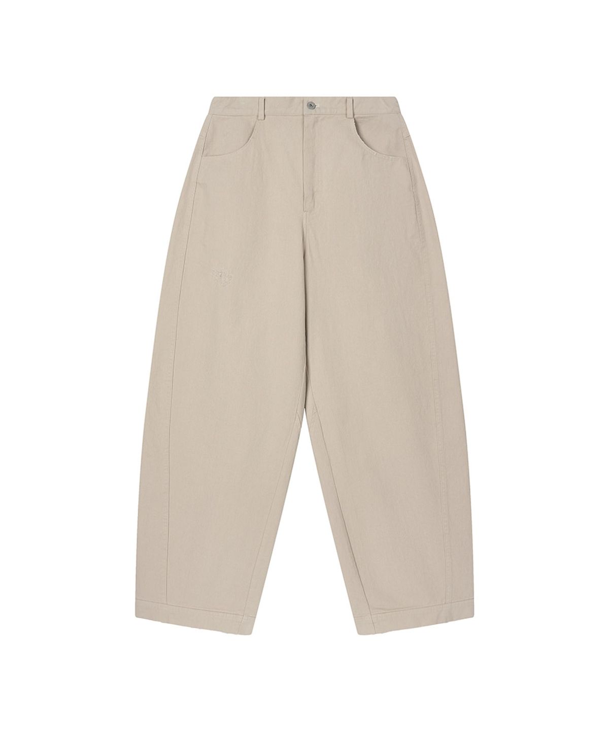 신더(CINDER) ENGINEERED BARREL PANTS - IVORY