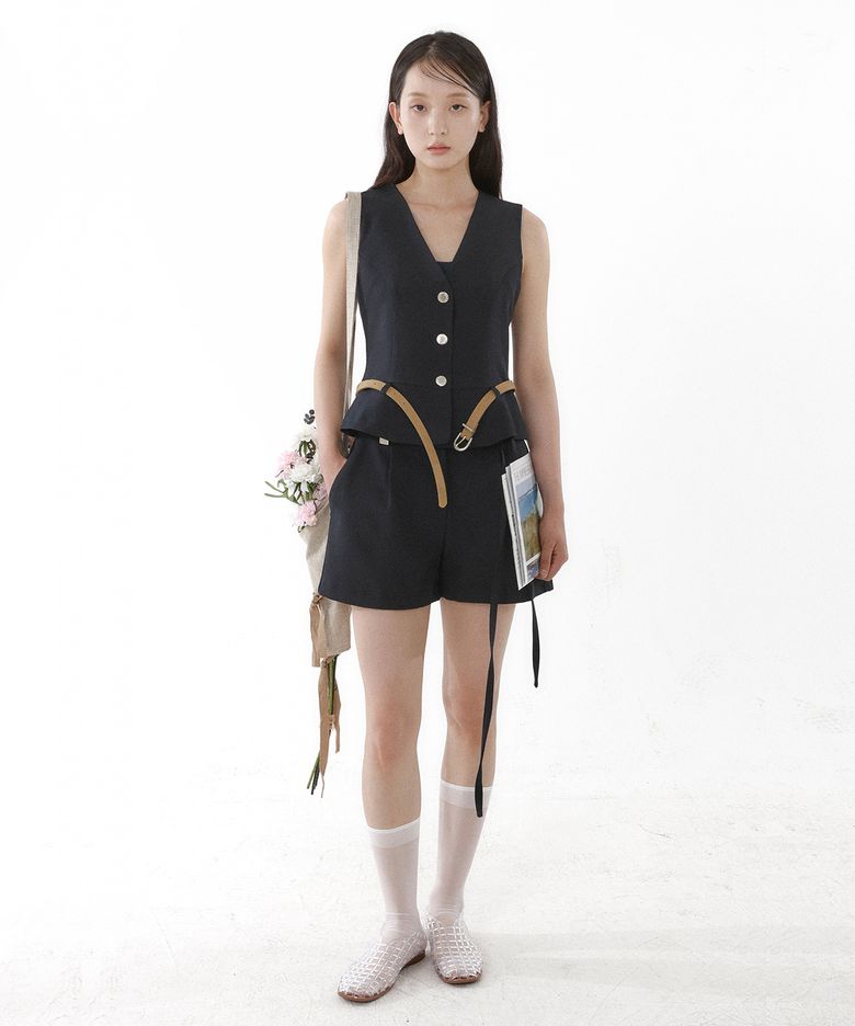 [SET셋업] 테일러드 베스트 세트