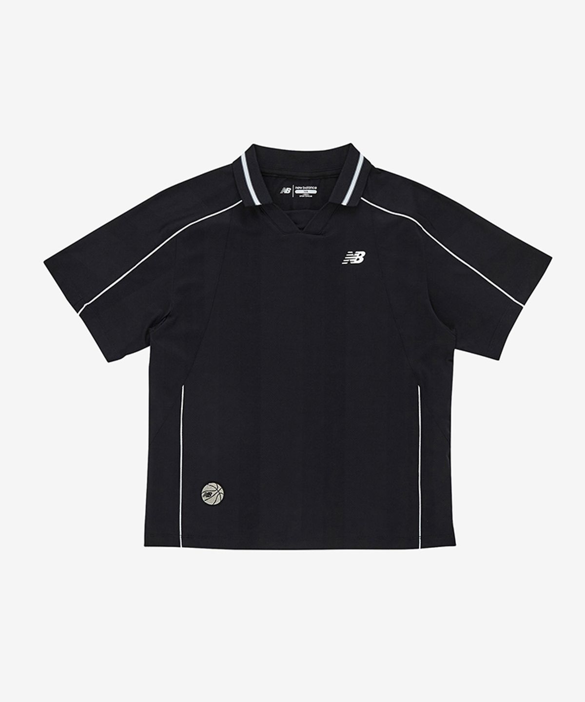 뉴발란스 키즈(NEWBALANCEKIDS) METALLIC SUMMER_카라 요꼬 저지 티셔츠 아동 반팔티 NK9EG2762U19