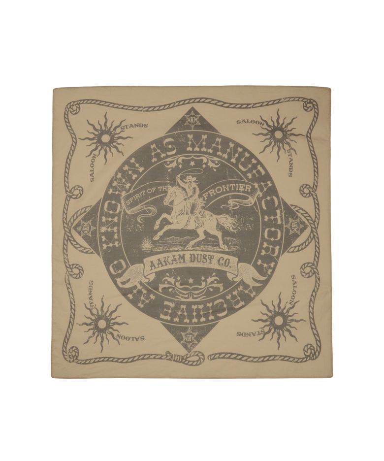 Western Signature Bandana (Beige)