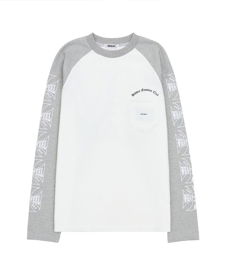 DEF WAFFLE LONG SLEVEES GREY