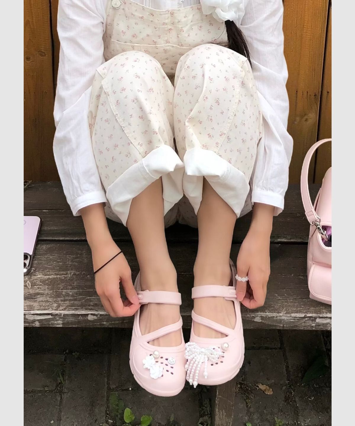 엄브로(UMBRO) FLOA MARYJANE (플로아 메리제인) 핑크 UR212ESA51