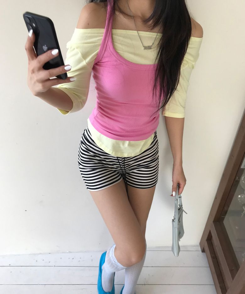 Sweet Sleeveless shirt (10COLOR)