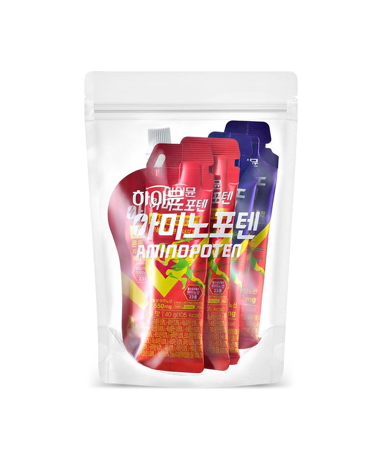아미노포텐 러너패키지 (오리지널 2팩 + 파워젤 2팩 + 파워에너지 1팩)
