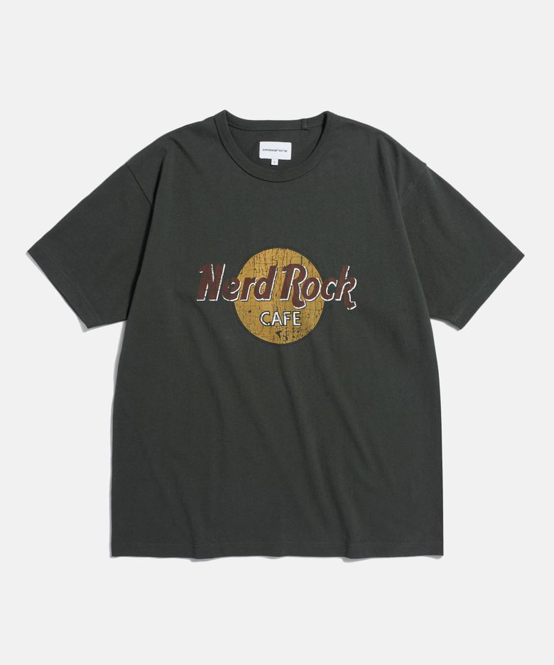(Standard Fit) Nerd Rock Cafe Tee Vintage Black