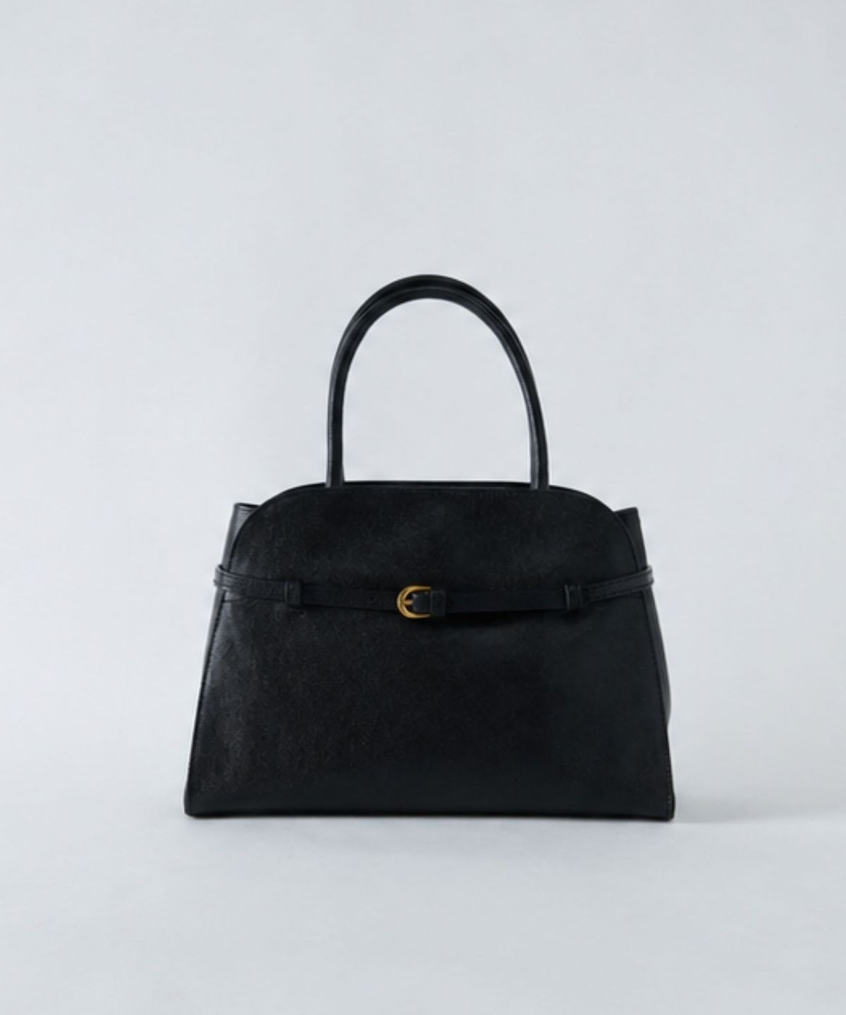 에코에(ECOE) e.c.o.e Heritage Buckle Bag - Midnight Black