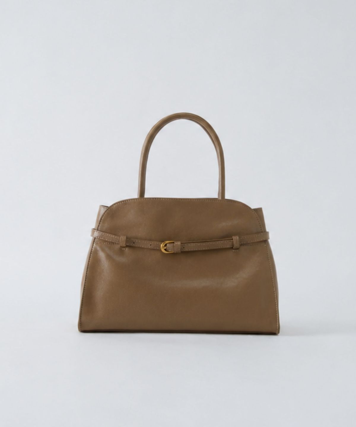 에코에(ECOE) e.c.o.e Heritage Buckle Bag - Natural Beige