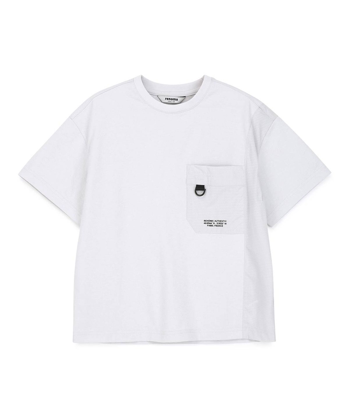 레노마키즈(RENOMA KIDS) 메쉬배색반팔티셔츠(R2625T103)